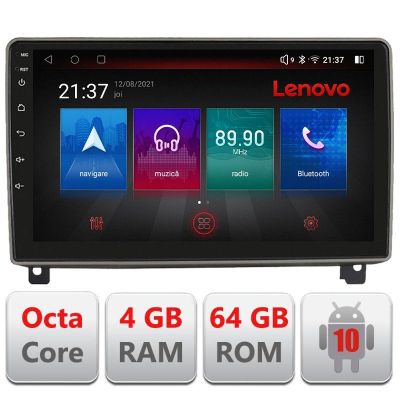 Navigatie Peugeot 407 2004-2011 4+64 GB Octa Core LTE Android radio gps internet KIT-407+EDT-E709