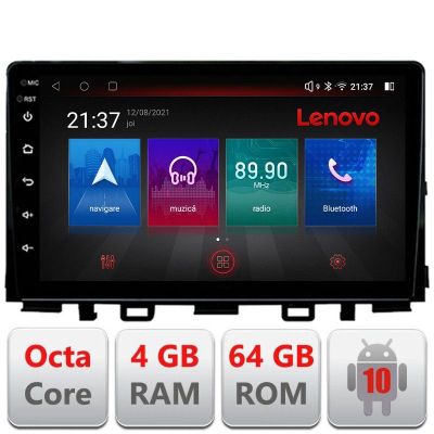 Navigatie Kia Stonic 2016-2020 Android radio gps internet Octa Core 4+64 LTE Kit-Stonic+EDT-E509-PRO