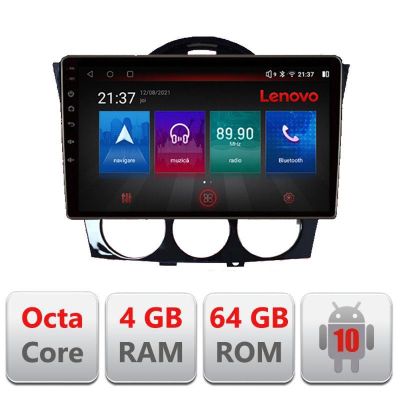 Navigatie Mazda RX8 2008-2011 Android radio gps internet Octa Core 4+64 LTE kit-rx8-11+EDT-E509-PRO