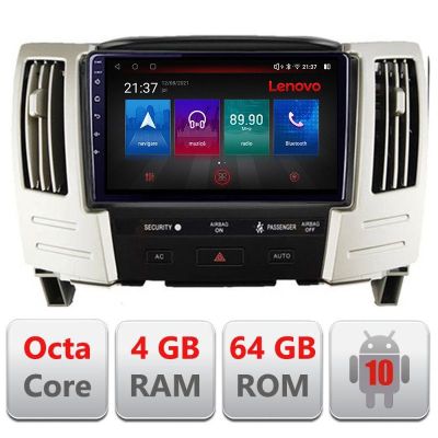 Navigatie Lexus RX300 2003-2008 Android radio gps internet Octa Core 4+64 LTE Kit-RX300+EDT-E509-PRO