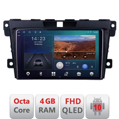 Navigatie Mazda CX-7 2009 B-097 Android Ecran QLED octa core 4+64 carplay android auto KIT-097+EDT-E309V3