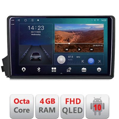 Navigatie Ssangyong Kyron Actyon B-158 Android Ecran QLED octa core 4+64 carplay android auto KIT-158+EDT-E309V3