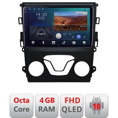 Navigatie Ford Mondeo 2013-2020 B-377 Android Ecran QLED octa core 4+64 carplay android auto KIT-377+EDT-E309V3