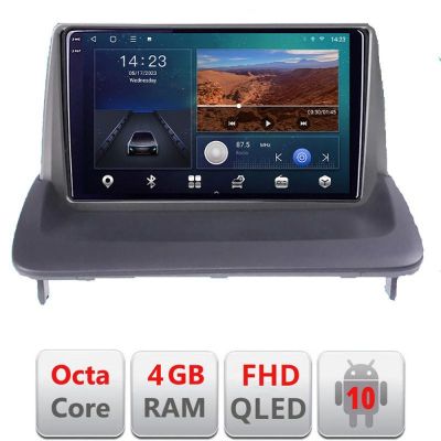 Navigatie Volvo C40 C30 S40 C70 V50 B-C40 Android Ecran QLED octa core 4+64 carplay android auto KIT-C40+EDT-E309V3