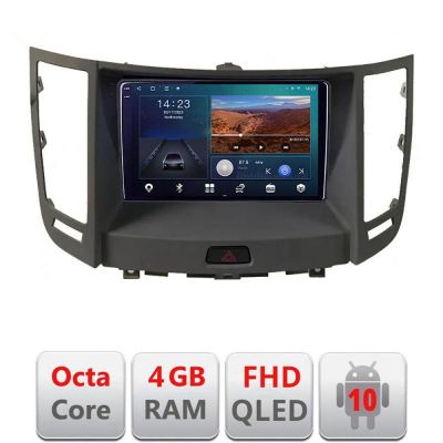 Navigatie Infinity FX intre anii 2009-2012 Android Ecran QLED octa core 4+64 carplay android auto KIT-fx35+EDT-E309V3