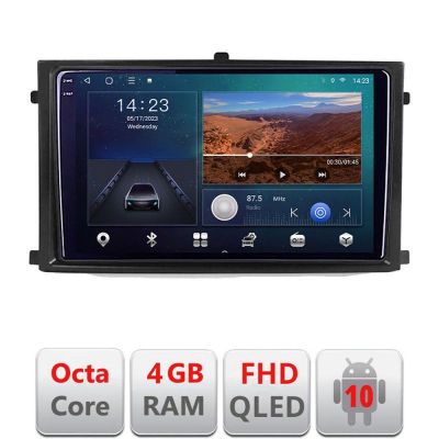 Navigatie Rexton 2019- B-REXTON Android Ecran QLED octa core 4+64 carplay android auto KIT-REXTON+EDT-E309V3