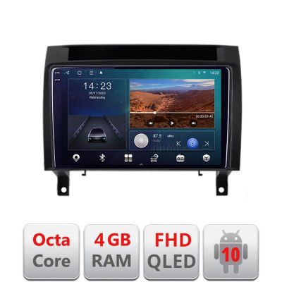 Navigatie Mercedes SLK 2004-2011 B-SLK Android Ecran QLED octa core 4+64 carplay android auto KIT-SLK+EDT-E309V3