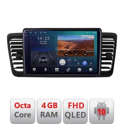 Navigatie Subaru Outback Legacy B-SU02 Android Ecran QLED octa core 4+64 carplay android auto KIT-SU02+EDT-E309V3