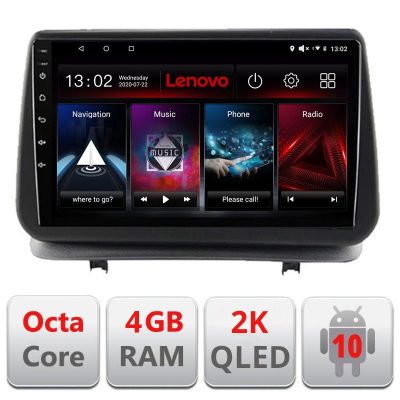 Navigatie Renault Clio 3 2005-2013 , Octacore, 4Gb RAM, 64Gb Hdd, 4G, QLED 2K, DSP, Carplay, Bluetooth