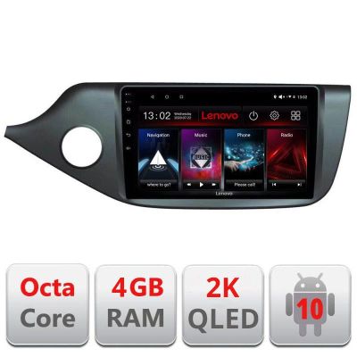 Navigatie Kia Ceed 2012-2018 L-KI39, Octacore, 4Gb RAM, 64Gb Hdd, 4G, QLED 2K, DSP, Carplay, Bluetooth