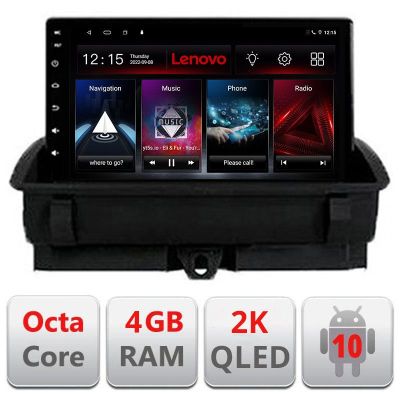 Navigatie Audi Q3 2011-2018 , Octacore, 4Gb RAM, 64Gb Hdd, 4G, QLED 2K, DSP, Carplay, Bluetooth