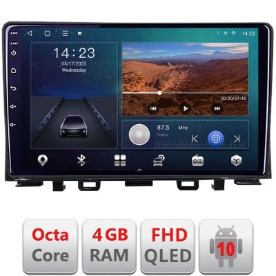 Navigatie Kia Rio 2019- Android radio gps internet quad core 4+64 carplay android auto kit-rio-2020-+EDT-E309v3