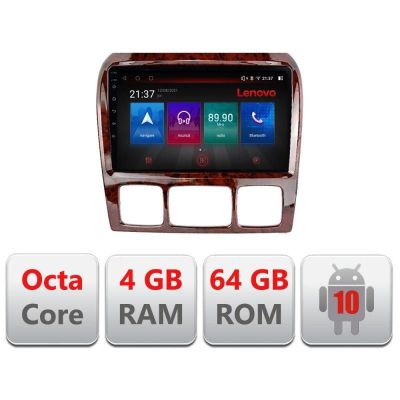 Navigatie Mercedes Clasa S 1998-2005 E-220 Octa Core cu Android Radio Bluetooth Internet GPS WIFI DSP 4+64GB 4G