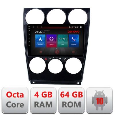 Navigatie Mazda 6 2004-2008 E-944 Octa Core cu Android Radio Bluetooth Internet GPS WIFI DSP 4+64GB 4G