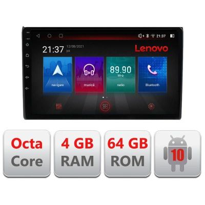 Navigatie Audi A4 B6 E-050 Octa Core cu Android Radio Bluetooth Internet GPS WIFI DSP 4+64GB 4G v1