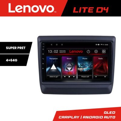 Navigatie Fiat Doblo 2010-2017 si Opel Combo 2010-2017 4+64 GB Quad Core Android Waze USB Navigatie Internet Youtube v1 Lenovo