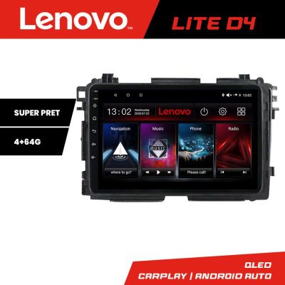 Navigatie Hyundai I10 2013-2019 Lenovo Kit-HY38 4+64 GB Android Waze USB Navigatie Internet Youtube Radio