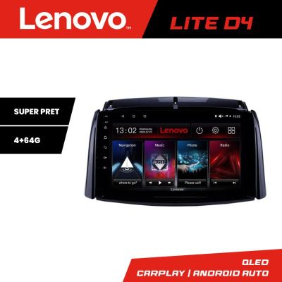 Navigatie Toyota Land Cruiser L100 2002-2008 Lenovo Kit-L100 4+64 GB Android Waze USB Navigatie Internet Youtube Radio