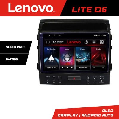 Navigatie Toyota Landcruiser 200 V8 2007-2015 cu navi si 360 Android radio gps internet 8 core 6+128 Lenovo