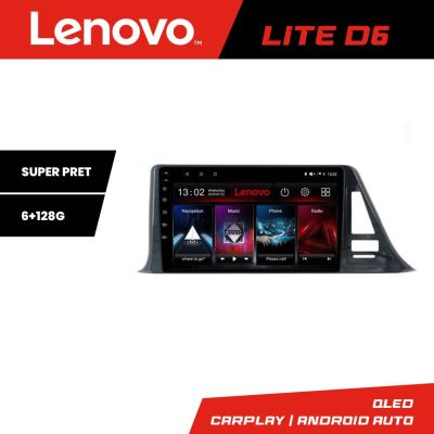 NavigatieRenault Clio 3 2005-2013 Lenovo Kit-Clio3 8 core 6+128 GB Android Waze USB Navigatie Internet Youtube Radio