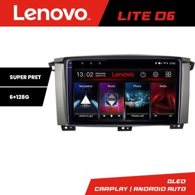 Navigatie Toyota Land Cruiser L100 2002-2006 Android radio gps internet 8 core 6+128 Lenovo