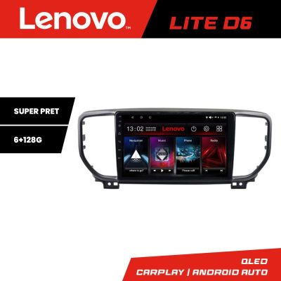 Navigatie Kia Sportage facelift 2019 - Lenovo Kit-sportage-19 8 core 6+128 GB Android Waze USB Navigatie Internet Youtube Radio