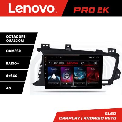 Navigatie Hyundai Elantra 2011-2013 Lenovo Kit-092 8 core QLED 2K 4+64 360 Android Waze USB Navigatie Internet Youtube Radio