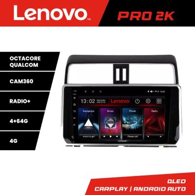 Navigatie Mitsubishi L200 2014-2020 Lenovo Kit-1094 8 core QLED 2K 4+64 360 Android Waze USB Navigatie Internet Youtube Radio