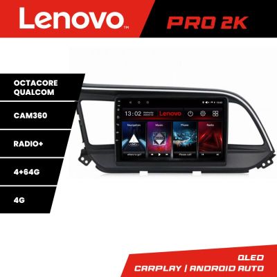 Navigatie Mazda 3 2004-2009 Lenovo Kit-161 8 core QLED 2K 4+64 360 Android Waze USB Navigatie Internet Youtube Radio