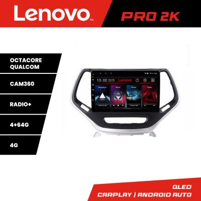 Navigatie Ford Fiesta 2012-2018 Lenovo Kit-256 8 core QLED 2K 4+64 360 Android Waze USB Navigatie Internet Youtube Radio