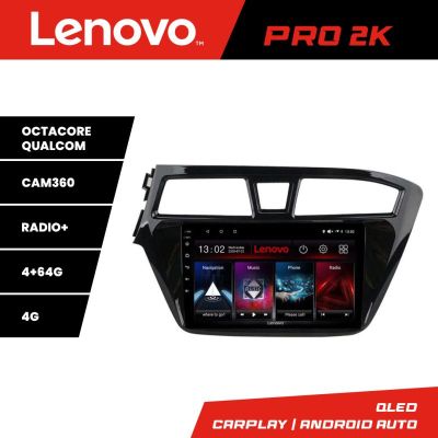 Navigatie Fiat 500 2014- Lenovo Kit-539 8 core QLED 2K 4+64 360 Android Waze USB Navigatie Internet Youtube Radio