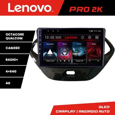 Navigatie Ford KA 2015-2020 Android radio gps internet 8 core QLED 2K 4+64 360 Lenovo