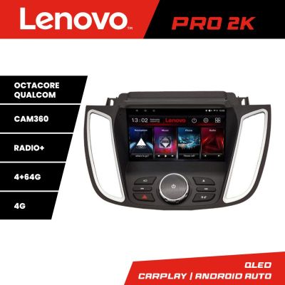 Navigatie Toyota Land Cruiser L100 2002-2008 Lenovo Kit-L100 8 core QLED 2K 4+64 360 Android Waze USB Navigatie Internet Youtube Radio v1