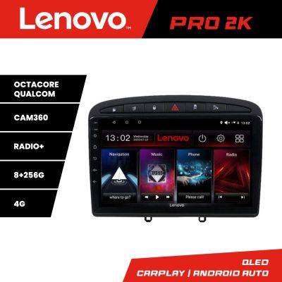 Navigatie VW Touareg 2004-2011 Lenovo Kit-042 8 core QLED 2K 8+256 360 Android Waze USB Navigatie Internet Youtube Radio