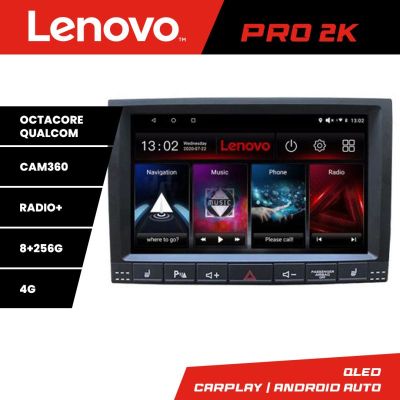 Navigatie Chevrolet Cruze Lenovo Kit-045 8 core QLED 2K 8+256 360 Android Waze USB Navigatie Internet Youtube Radio