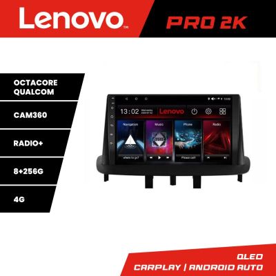 Navigatie Kia Cerato 2013-2017 Lenovo Kit-1562 8 core QLED 2K 8+256 360 Android Waze USB Navigatie Internet Youtube Radio