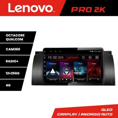 Navigatie Citroen C4 Quad Core Lenovo Kit-088 8 core QLED 2K 12+256 360 Android Waze USB Navigatie Internet Youtube Radio