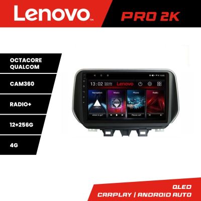 Navigatie Hyundai Tucson 2019 Quad Core Lenovo Kit-1135 8 core QLED 2K 12+256 360 Android Waze USB Navigatie Internet Youtube Radio