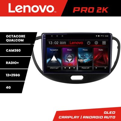 Navigatie Hyundai I20 2011-2014 manual si automat Android radio gps internet 8 core QLED 2K 12+256 360 Lenovo