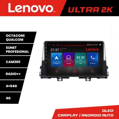 Navigatie Kia Picanto 2016- Lenovo Kit-2217 8 core QLED Qualcomm 4+64 360 Android Waze USB Navigatie Internet Youtube Radio