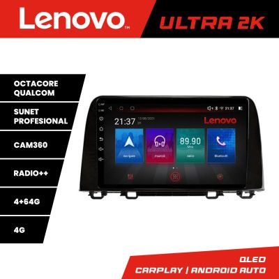 Navigatie Honda CRV 2016-2022 Lenovo Kit-CRV19 8 core QLED Qualcomm 4+64 360 Android Waze USB Navigatie Internet Youtube Radio