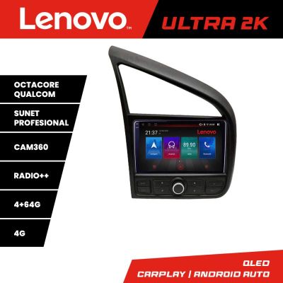 Navigatie MARCA Android radio gps internet 8 core QLED Qualcomm 4+64 360 Lenovo