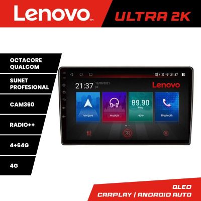 Navigatie Kia Sorento 2012-2015 Lenovo Kit-SORENTO12 8 core QLED Qualcomm 4+64 360 Android Waze USB Navigatie Internet Youtube Radio