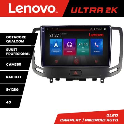 Navigatie Infiniti G35 G37 2006-2013 Octacore, 8 Gb RAM, 128 Gb Hdd, 4G, Qled 2K, DSP, Carplay AA, 360,Bluetooth