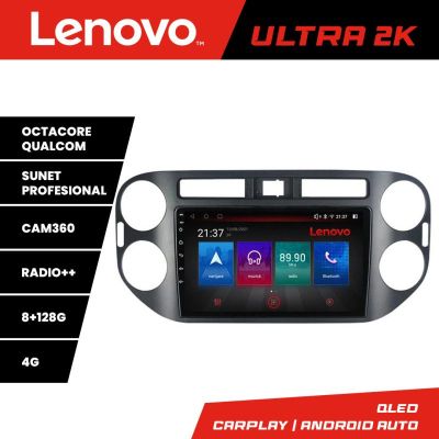 Navigatie VW Tiguan 2009-2015 Octa Core Android Radio Bluetooth GPS WIFI/4G DSP 2K 8+128GB 360 Toslink