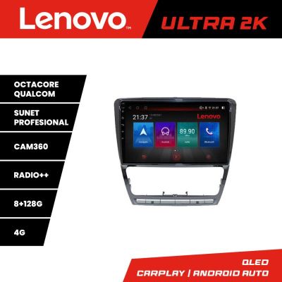 Navigatie Skoda Octavia 2 2005-2013 M-005 Octa Core Android Radio Bluetooth GPS WIFI/4G DSP 2K 8+128GB 360 Tosl