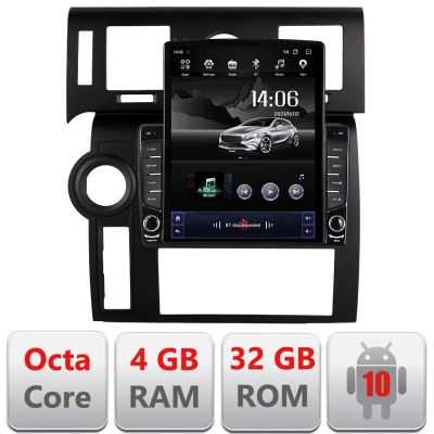 Navigatie dedicata Edonav Hummer H2 2002-2008  Android radio gps internet Octa Core 4+64 LTE KIT-hummer2002+EDT-E709