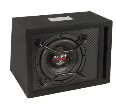 Subwoofer pasiv cu incinta 15L Audio System X 08 EVO BR, 400 watts, 2x2 ohm, 200 mm, 8", SPL bass reflex