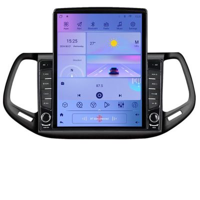 Navigatie JEEP COMPASS 2017 Manual H-732 ecran tip TESLA 9.7" cu Android Radio Bluetooth Internet GPS WIFI 4+32GB DSP