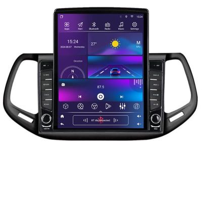 Navigatie JEEP COMPASS 2017 Manual H-732 ecran tip TESLA 9.7" cu Android Radio Bluetooth Internet GPS WIFI 4+32GB DSP